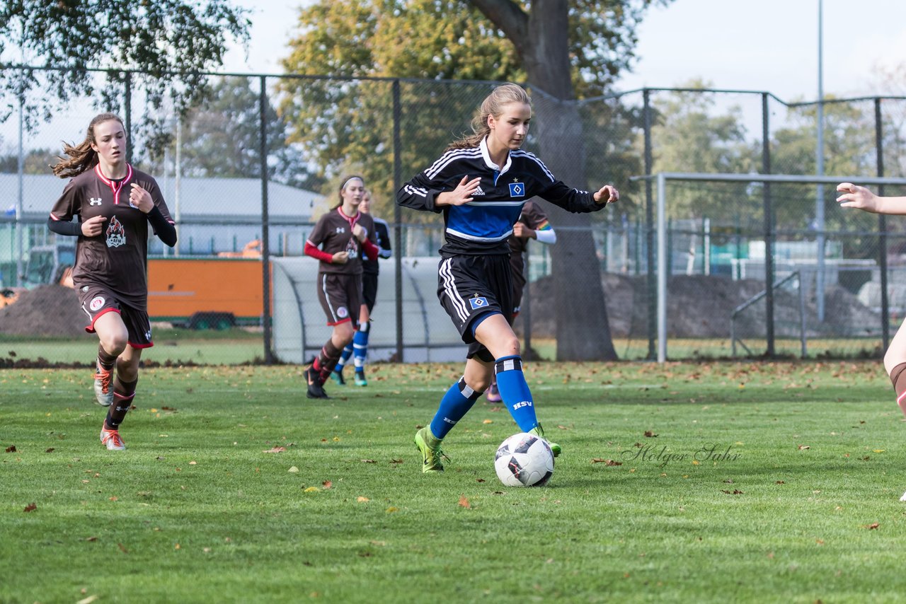 Bild 268 - B-Juniorinnen Hamburger SV - FC St.Pauli : Ergebnis: 1:2